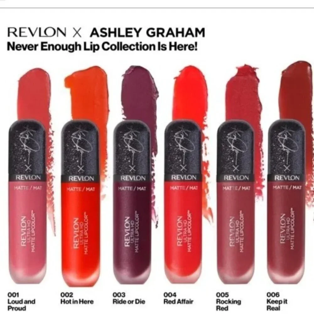 Revlon Ashley Graham Never Enough Collection Loud and Proud Lipstick - Picture 3 of 7